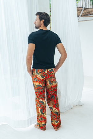 Men’s Cotton Batik Trousers in multiple colours