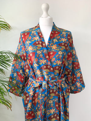 Short Kimono Robe | Printed Kimono Robe | Wear the World