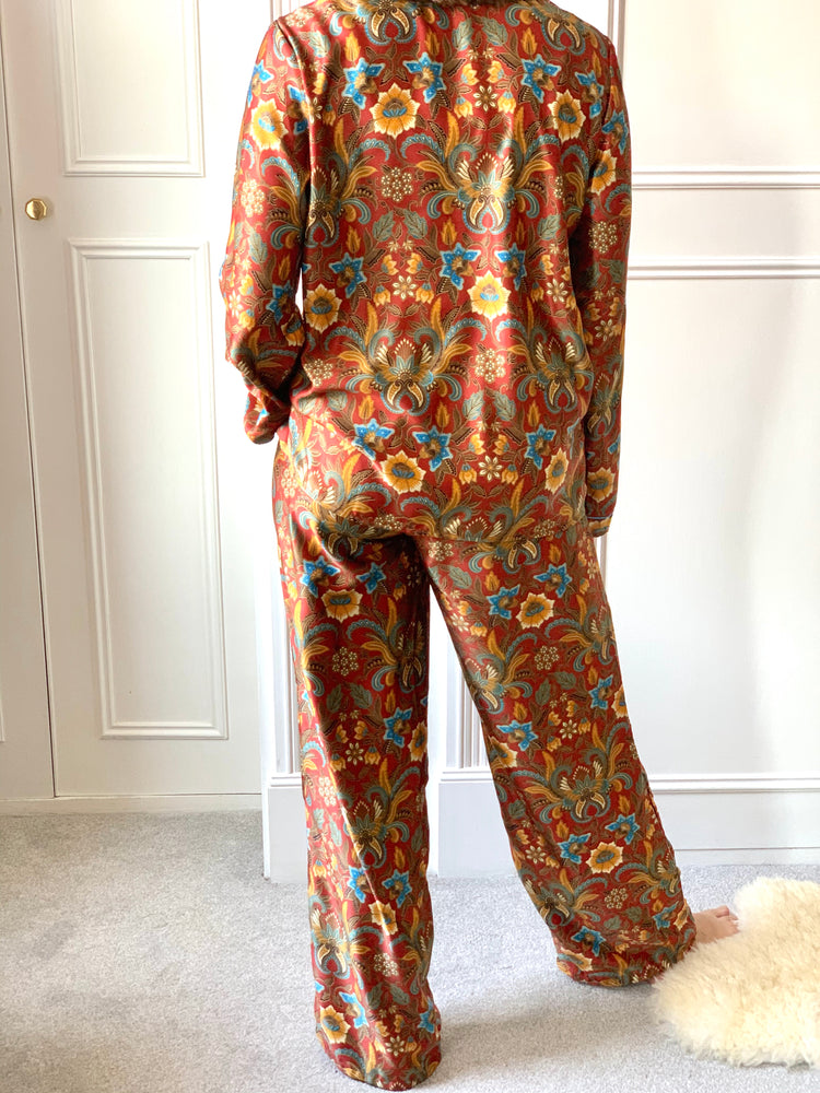 Terracotta Long Pyjama Set - Wear the World