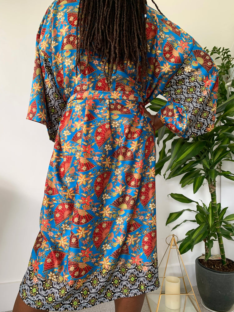 Short Kimono Robe | Printed Kimono Robe | Wear the World